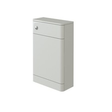 Toilet WC Furniture Unit Back To Wall Furniture White Gloss 500mm x 217mm