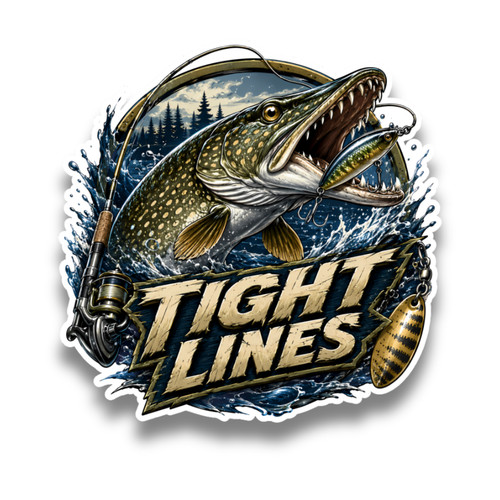 Fishing tight lines tackle - fishing,