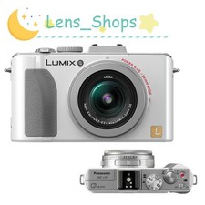 Panasonic LUMIX DMC-LX5 Digital Camera 10.1MP 3.8X Optical Zoom White Auto Focus