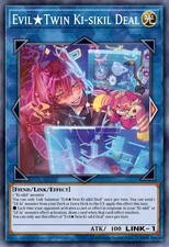 Yugioh ALIN-EN052 - Evil?Twin Ki-sikil Deal - Super Rare