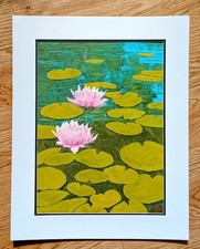 Original painting of lillies