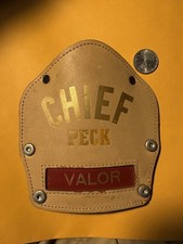FD Fire Fighter  Chief Leather