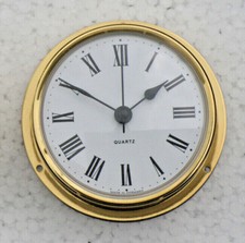 Brass Ships Clock Marine Style