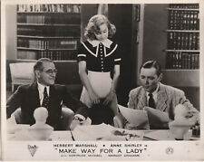 MAKE WAY FOR A LADY 10 x 8"