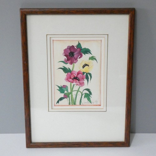 Vintage signed floral - signed,