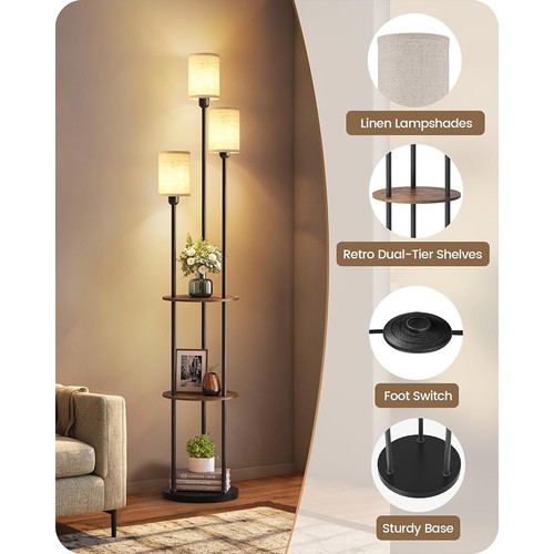 Industrial floor lamp - lamp, with