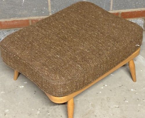 Superb retro ercol foot stool - foot,