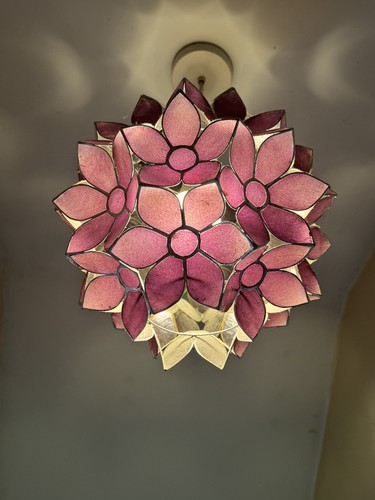 Vintage pinkish purple floral - pinkish,