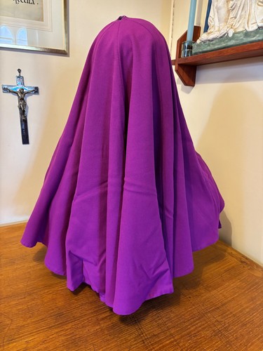 Purple tabernacle veil