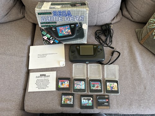 Sega game gear boxed bundle - game,