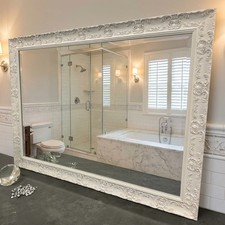 LARGE White Matt French Framed