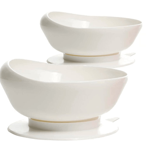 2pc white dignity bowl - 2pc,