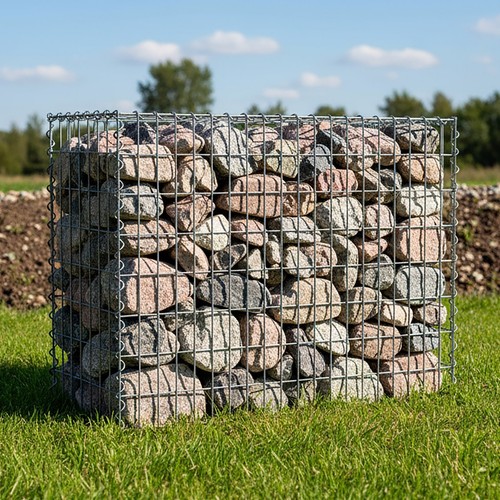 Garden gabion stone - gabion, basket