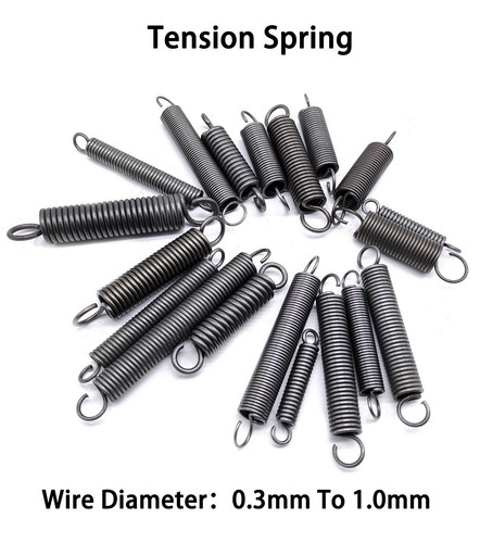 Open tension spring - tension,