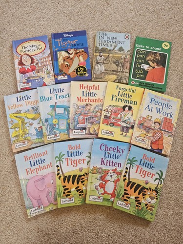 13x vintage ladybird hardback - vintage,