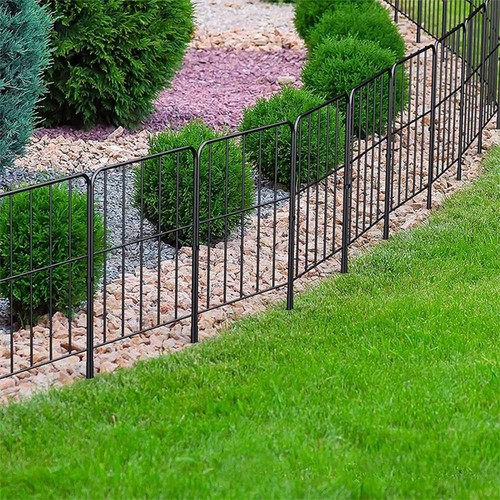 10pcs metal garden fence - 10pcs,