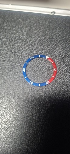 Pepsi matte bezel insert 38mm - bezel,