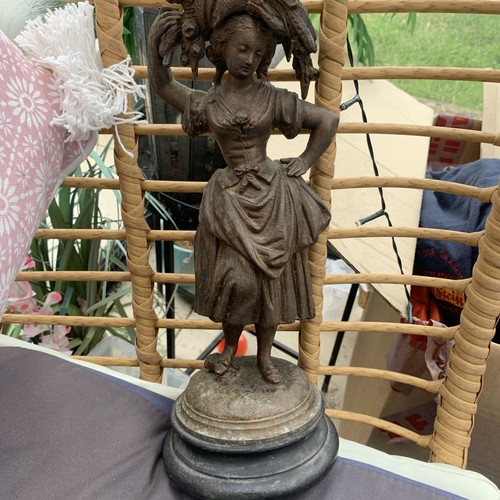 Antique 1880 spelter bronze - 1880,s,