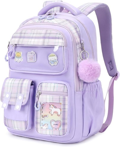 Girls kawaii school backpack - school,