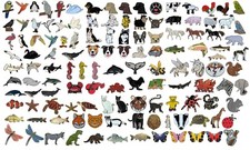 Farm Animals Dogs Cats Birds