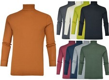 Mens Roll Neck Jumper