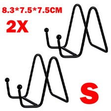 2Pack S Metal Stand Holder Iron Easel Display For Photo Book Display Plate Frame