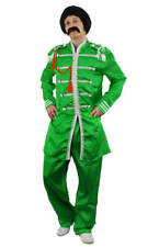 1960'S SERGEANT PEPPER COSTUME CHOOSE COLOUR POP SGT ICON HIPPY FANCY DRESS