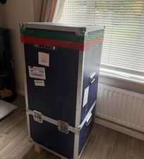 Heavy Duty Flight Case Storage Transport Box Metal Corners Industrial Equipment