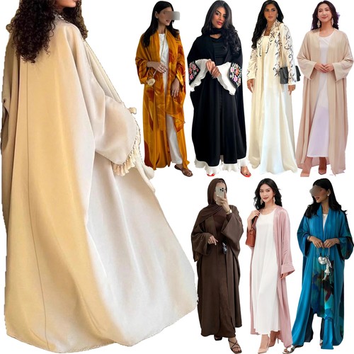 Open abaya dubai kaftan women - open,