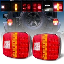 LED Tail Light Brake Reverse Rear Lamp Turn Signal For Jeep Wrangler CJ TJ YJ JK