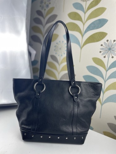 Large black genuine - large,