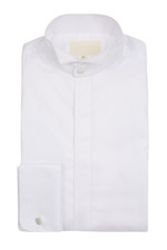 White Wing Dress Shirt Wingtip