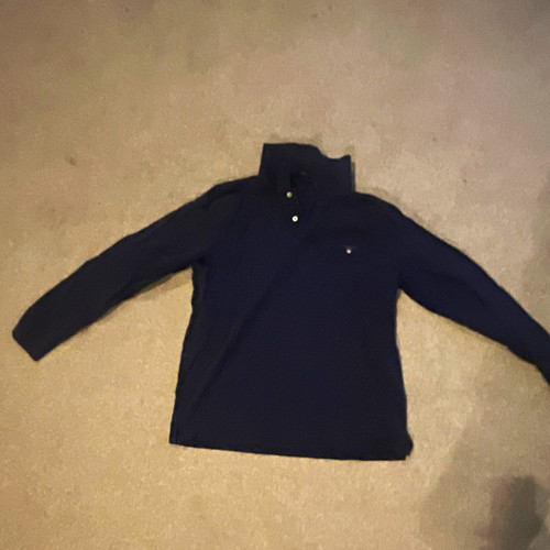 Gant men navy solid - men's,