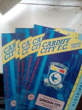 Cardiff City Football Programs