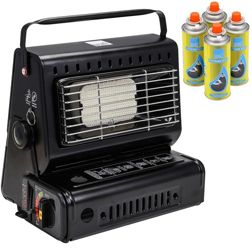Portable gas heater with - portable, 4