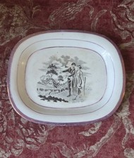 Antique pink lustre - antique,