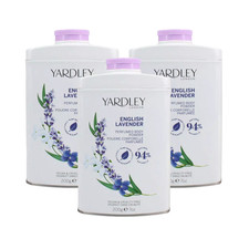 Yardley London English Lavender Perfumed Talc 200g – Soft Silky Body Talcum Powd