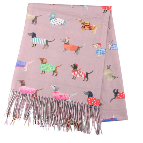 Sausage dogs scarf - dogs,
