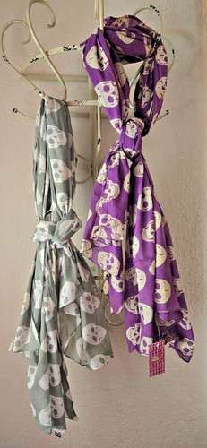 Skulls skully scarf 100 - scarf, 100%
