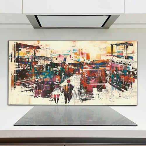 Kitchen splashback tempered - kitchen,