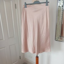 Satin flared skirt size - skirt, 12/