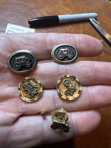 Lot vintage stagecoach - vintage,
