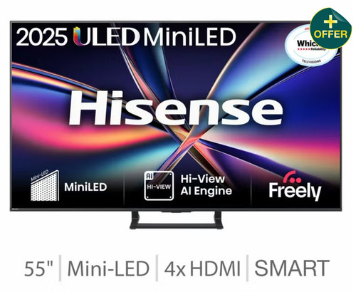 Hisense 55e8qtuk inch mini - 55e8qtuk, 55