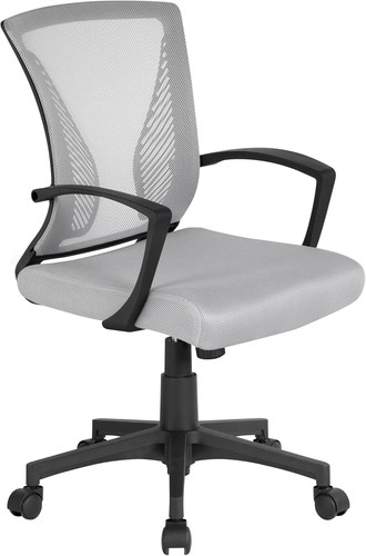 Adjustable office desk - office, chair