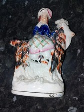  Staffordshire flat back figrine