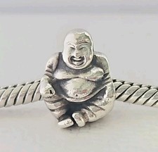 Genuine Pandora Bracelet Charm - Silver Buddha Charm 925 ALE