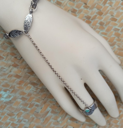 Vintage sterling silver slave - vintage,