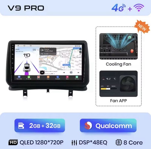 Car stereo for renault clio - for, 3