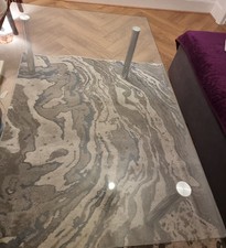 Large Glass Coffee Table