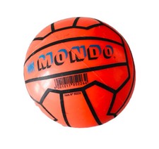 MONDO FOOTBALL BALL VINTAGE ORANGE PLASTIC Mondo Super Santos Mini MADE IN ITALY